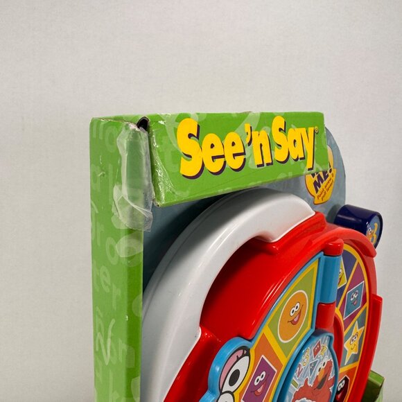 Fisher-Price See 'n Say Elmo's World Numbers Shapes Colors 2005 Sesame Street - Picture 6 of 9